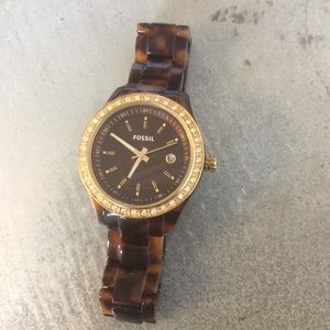 Fossil Tortoise Shell Watch